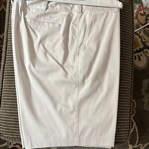 Nike Men's Cream Athletic Shorts
